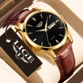 thumbnail image 2 of Reloj Cronógrafo Lige LG8970 De Cuero Casual Para Hombre, 2 of 8