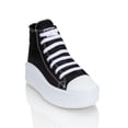 thumbnail image 4 of Tenis Blancos Escolar Urbano Casual Niña 03536-38 negro 25.0, 4 of 6