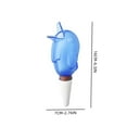 thumbnail image 3 of Luxcidy Self Watering Spikes, Bird Shape Automatic Irrigation Spikes, Automatic Slow Release Watering System, Plant Watering Devices, for Indoor Outdoor Plant (Blue), 3 of 6