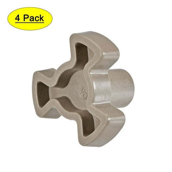 Uxcell Microwave Oven Turntable Roller Support Coupler Shaft Replacement 5mm x 7mm 4 Pcs