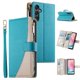 thumbnail image 2 of Funda cartera GANGXUN para Samsung Galaxy A24 4G , cuero PU con tarjetero, cremallera, correa de mano, soporte y protección 1122°, 2 of 6