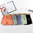 thumbnail image 5 of RIJOPUTY Cotton Boyshorts Youth Boys Basketball Shorts Soccer Shorts Boys Ruffle Shorts Toddler Boy Clothes 3t 12 Month Boy Summer Newborn Baby Boy, 3-4 Years, 5 of 6
