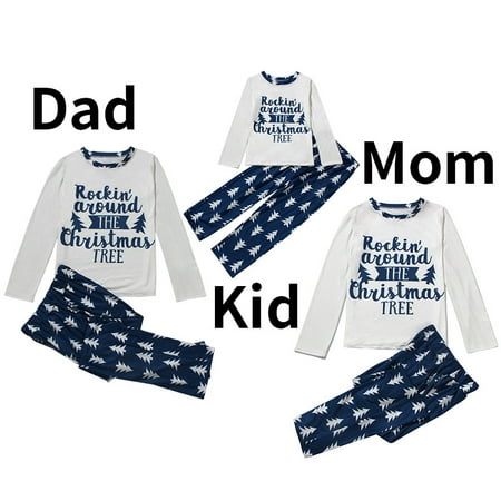 

Autumn And Winter Loungewear Pajamas Fashion Print Long-Sleeved Leisure Parent-Child Sui