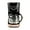 Black & Copper, variant on Haden Coffee Machine, 12 Cup Programmable Drip Coffee Maker, Black & Copper