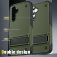 thumbnail image 5 of Dteck for Samsung Galalxy A54 5G Case with Built-in Kickstand, Heavy Duty Hybrid Shockproof Rugged Hard Plastic Bumper Soft Silicone Rubber Drop Protective Phone Cover,armygreen, 5 of 7