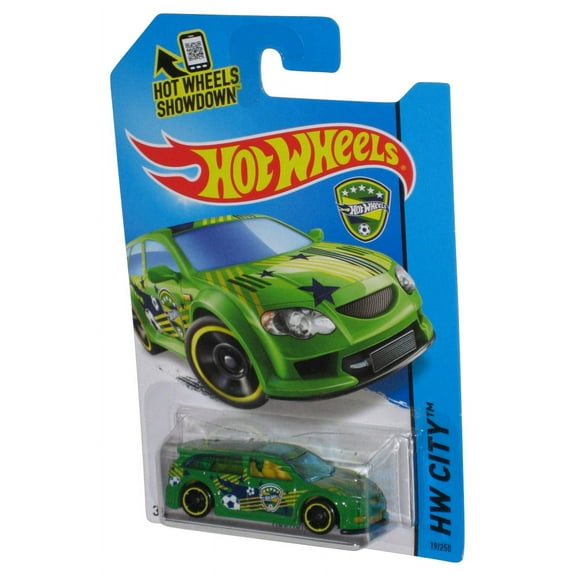 Hot Wheels HW City (2013) Green Audacious Toy Car 19/250