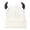 White, variant on Flexible Hole Plan Weave Hat For Men Women And Kids
