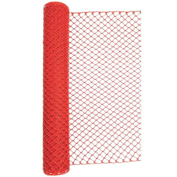 Master Gardner 793 Heavy Duty Safety Fence, Organge - 48 x 100 ft.