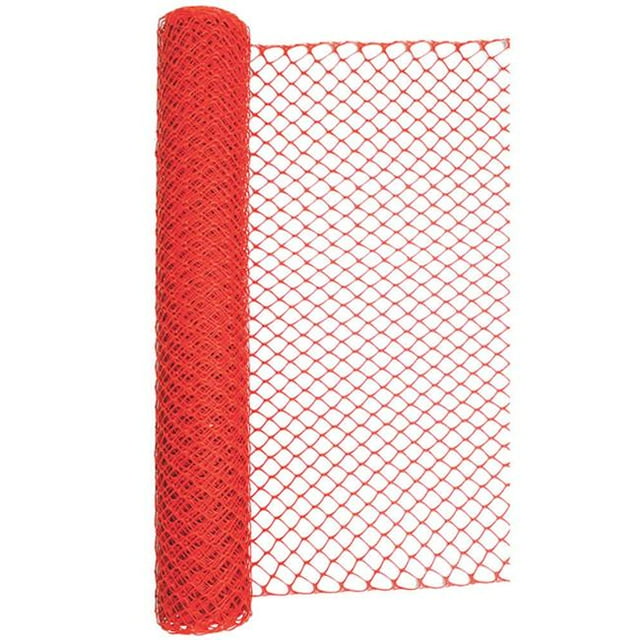 Master Gardner 793 Heavy Duty Safety Fence, Organge - 48 x 100 ft.