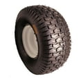 thumbnail image 5 of Set of 2 20x8.00-8 Lawn Mower Tire and Wheel Tubeless with 3/4 Bushing, 3.5”Offset Hub and 3 1/16” Keyway 20x8x8 Lawn Mower Tire with Rim for Tractor Rear, Turf Tread 20 inch Wheels, 5 of 7