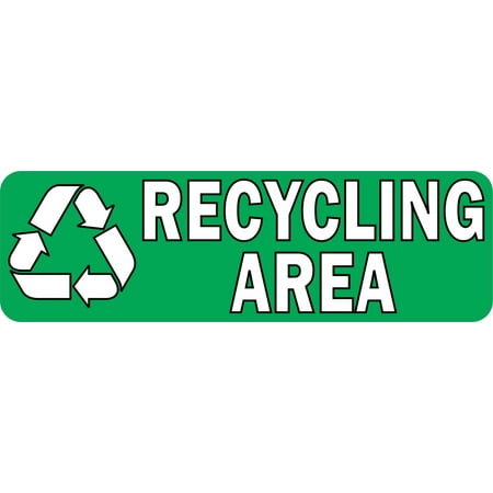 10in 3in recycling area