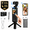 Black + 64G Card, variant on Ourlife 4K Pocket Gimbal Camera for YouTube Vlogging, AI Face Tracking, 75MP, 330-Degree Rotating Lens, 1.72-Inch Touchscreen, 64GB, Pink