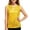 Yellow, variant on mgoYE Girls Metallic Outfit Crop Top Sleeveless Shirt Sequin Tee Loose Blouse(Yellow,15-18 Years)