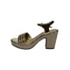 thumbnail image 3 of SANDALIA DE VESTIR LEON MUJER ORO SINTETICO 3743 LEON  3743p, 3 of 4