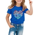 thumbnail image 1 of Chandail Filles Col Rond T-Shirts Graphiques Enfants T-Shirts Garçons 9-10 Ans Vêtements, 1 of 5
