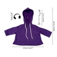 thumbnail image 3 of Hoodie Sweatshirt Outfit Set For 23 Inch Porch Gooses Statue, 3 of 5