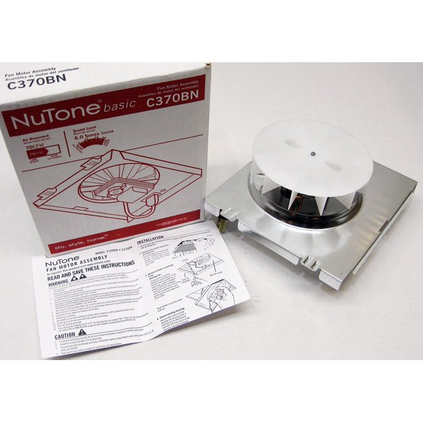 BroanNutone C370BN C370BN Nutone Bathroom Fan Motor Asm for 695 B Unit