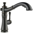 thumbnail image 1 of Delta Faucets Cassidy Single Handle Pull-Out Kitchen Faucet, Venetian Bronze, 1 of 5