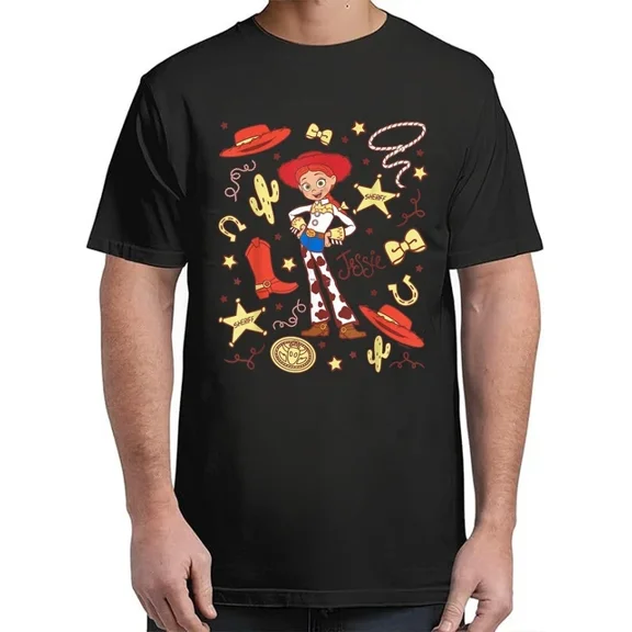 Toy Story Jessie Cowgirl Western Spirit T-Shirt Adult Look S-4XL