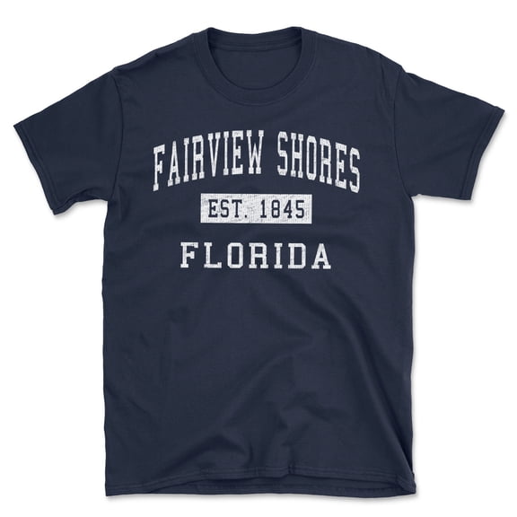 Fairview Shores Florida Classic Established Men's Cotton T-Shirt