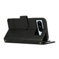 thumbnail image 2 of TECH CIRCLE Wallet Case For Google Pixel 6,Magnetic Flip Folio Stand Purse Case with Shoulder Wrist Strap Card Holder Cover Hidden Mirror Protective Cover for Google Pixel 6 5G 6.4" 2021,Black, 2 of 7