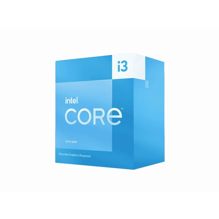 CPU Intel Core i3-13100F CPU Intel Core i3-13100F Desktop Processor 4 cores (4 P-cores +