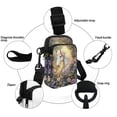 thumbnail image 4 of Tyidzon Inclined Shoulder Bag Handbag Horse Images Printed Patterns Casual Travel Portable Storage Bag Can Adjust Shoulder Straps Compartments For Classified Storage, 4 of 7