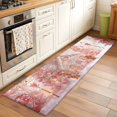 thumbnail image 3 of Christmas Kitchen Runner Rug 2x6 Washable Runners for Hallway Non Slip Pink Xmas Farmhouse Snowflake Tree Large Area Rug Indoor Floor Carpet for Bathroom Laundry Entryway Bedroom Living Room, 3 of 8