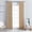 Bronze, variant on Leaves Room Darkening Noise Reducing Jacquard Leaf Blackout Curtain Set Antique Copper / 52"x63"