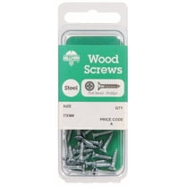 Hillman Wood Screws No. 6 X 3/4 " Phillips Flat Head