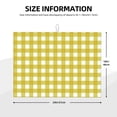 thumbnail image 3 of Bingfone Yellow Checkboard ,18" x 24"Dish Drying Mat for Kitchen Counter,Ultra Absorbent Microfiber, 3 of 9