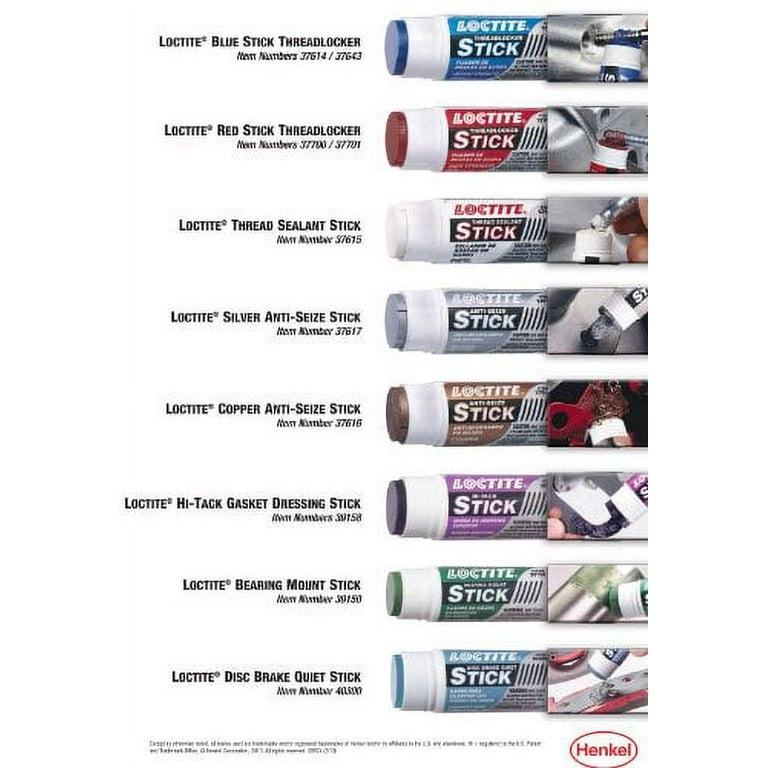 Loctite Silver Anti Seize Stick 20g/.7oz Loctite Silver Anti Seize Stick 20g/.7oz