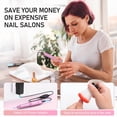 thumbnail image 5 of Electric Nail File, Professional Electric Manicure Machine Portable Manicure And Pedicure Set For Salon And Home, 5 of 5