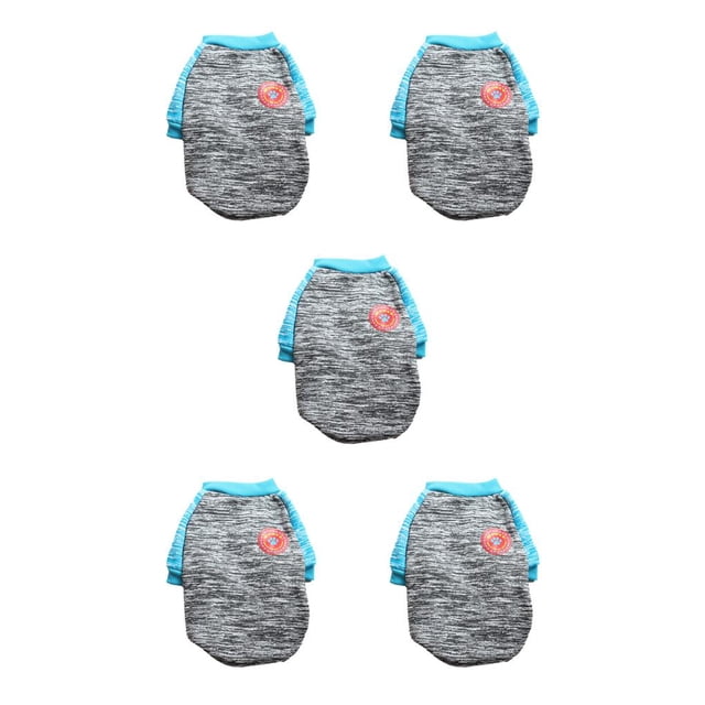 Ropa Camisa Invierno Cálido Methold Chaleco Suéter Disfraces Diseño de felpa Abrigo para perros pequeños Chihuahua gris XL CBP272383