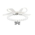 thumbnail image 2 of Elegant Pearl Adjustable Pet Collar for Dogs and Cats with Secure Chain Design, 2 of 4