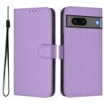 thumbnail image 2 of Wallet Case Compatible with Google Pixel 7 with Card Slot/Holder,PU Leather Flip Folio Shell [Magnetic Closure][Wrist Strap][Kickstand] Phone Cover Shockproof For Google Pixel 7,Lavender, 2 of 11