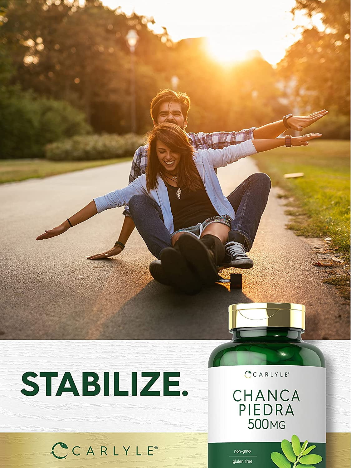 Chanca Piedra | 500mg | 200 Capsules for Men and Women | Traditional Herb Formula | by Carlyle