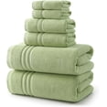 thumbnail image 2 of Navy Bath Towel Set - 100% Cotton Towels for Bathroom, 2 of 8