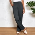 thumbnail image 5 of COMVALUE Wide Leg Sweatpants Women 2026 High Waist Sweat Pants Baggy Straight Athletic Pants with Pockets (XXL, Dark Gray), 5 of 6