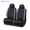 Black&Purple, variant on Road Comforts Car Seat Covers, Fashion Glitter & Rhinestone Leather Front Seat Covers, Universal Fit Front Seats, Airbag Compatible for Cars, SUVs, Trucks Black&Pink