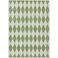 thumbnail image 2 of Addison Rugs Chantille Indoor/Outdoor Transitional Diamonds Green Washable Rectangle Rug, 5' x 7'6", 2 of 6
