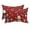 Red, variant on Cartoon Dogs Outdoor Pillows for Chaise Lounge Chair Waterproof Lumbar Pillows with Insert&Adjustable Elastic Strap Beach Headrest Pillow Orange Cute Animals Dogs Paws Prints Pool Pillow 11"x16"