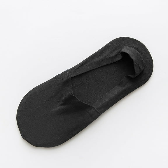 Lroveb No Show Socks for Men 5 Pair of Fashion Man Antiskid Invisible Low Cut Socks Anti-Slip Toe Ankle Sock Socks