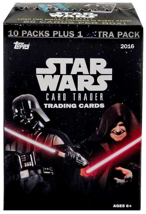 Star Wars Card Trader Trading Card Blaster Box - Walmart.com