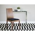 thumbnail image 6 of Geo Rectangle Clear Glass and Chrome Console Table, 6 of 9