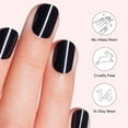 thumbnail image 2 of Dashing Diva Glaze Color Semi-Cured Gel Strips, Real Black, 32 Count, 2 of 8