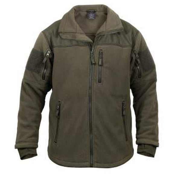 M-Tac Military Fleece Jacket Men - Tactical Fleece Hoodie - Survival Sweatshirt