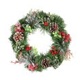 thumbnail image 1 of Toystoory Guirnalda de Navidad Piña artificial Bayas rojas Colgando Puerta delantera Ventana Decoraciones Merry Garland Decoración para el hogar para Kits de decoración para fiestas 30 CENTIMETROS Toystoory HA069501-01, 1 of 6