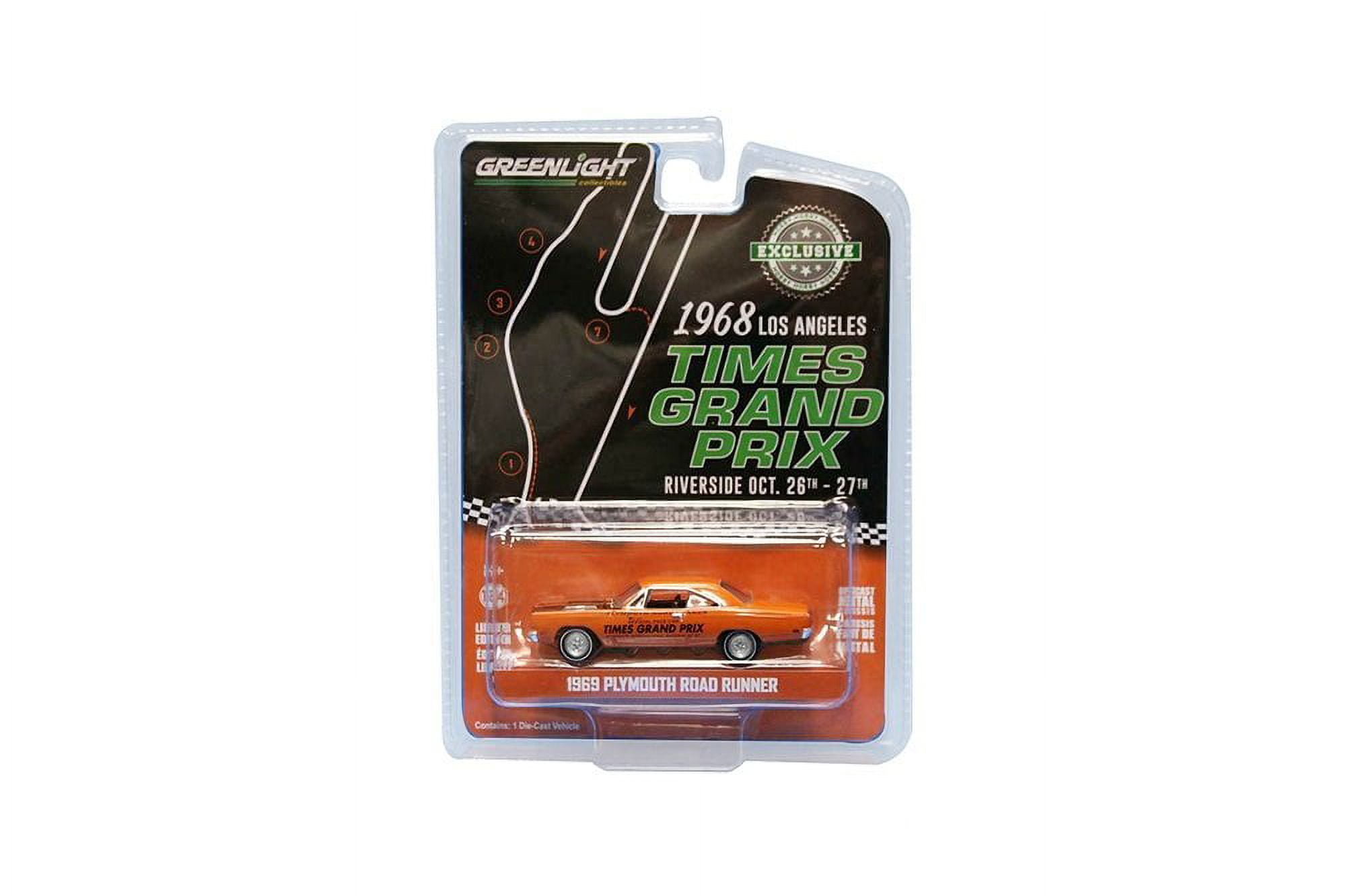 1969 Plymouth Road Runner, Orange - Greenlight 30273/48 - 1/64