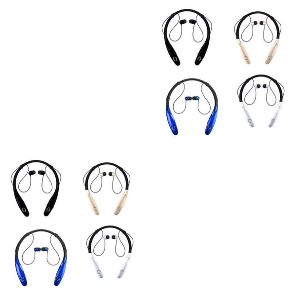 Sidaley HBS900s Auricular Bluetooth Inalámbrico A prueba de agua Auriculares deportivos Banda para el cuello Sonido de graves Auricular Type2 NO2